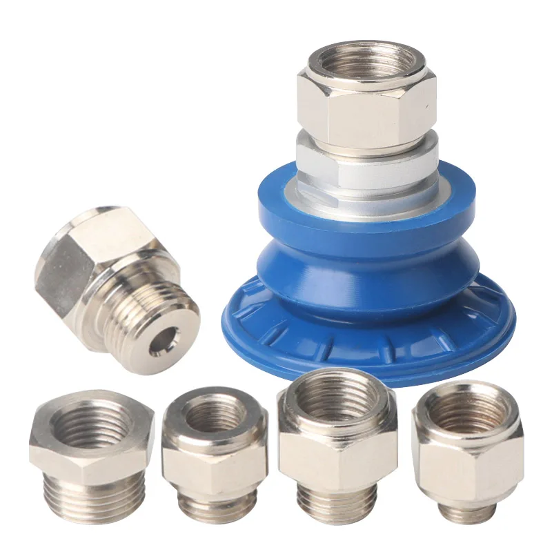 Mechanical arm suction cup industrial adapter SAB/SAF/SAOB/SAOF metal fittings accessories pneumatic connectors-BOLTTE