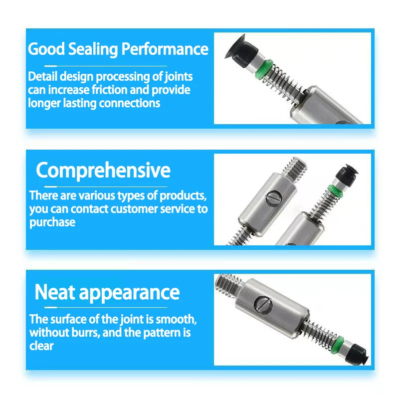 turtledove Nozzle Holder Base SMT Pick and Place Machine Vacuum sucker Pneumatic Robot Arm Automation Equipment 1mm 2mm-BOLTTE
