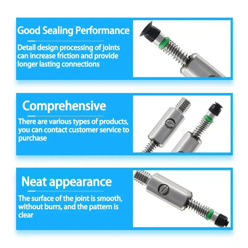 turtledove Nozzle Holder Base SMT Pick and Place Machine Vacuum sucker Pneumatic Robot Arm Automation Equipment 1mm 2mm-BOLTTE