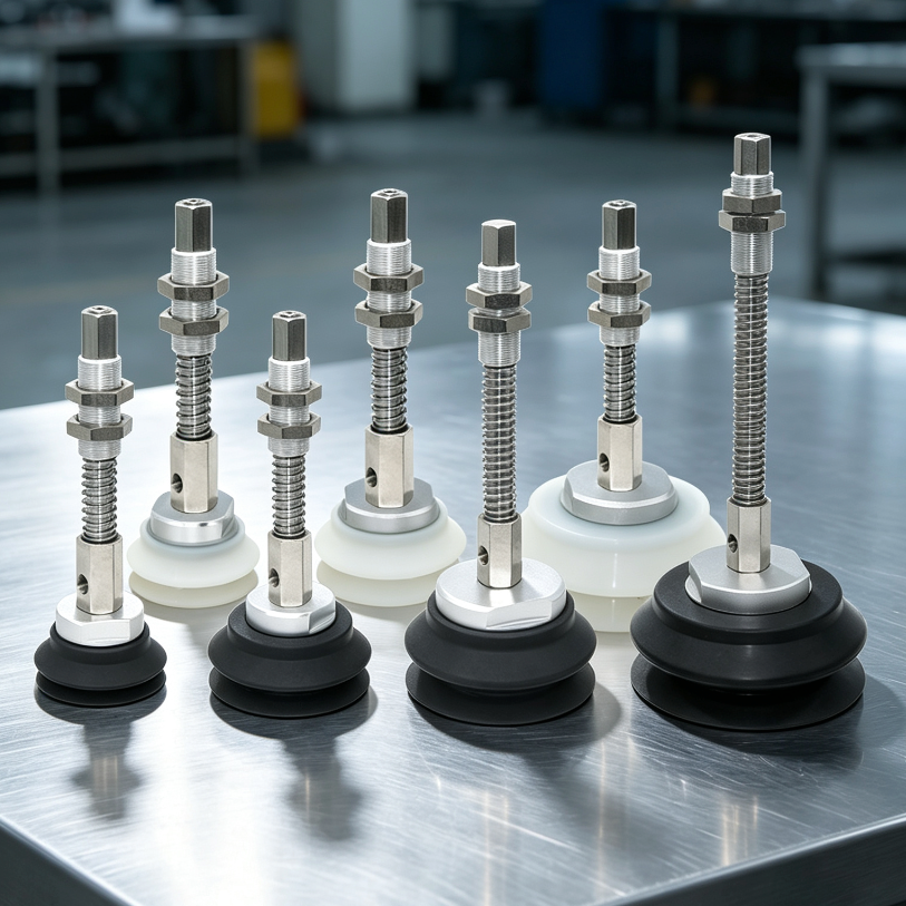 ZPX-HB Heavy-Duty Vacuum Cup Assemblies – Silicone/NBR, J25/J50/J75
