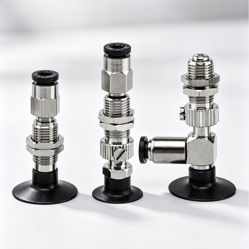 J-WEU61 / 66 / 71 Vacuum Cup Holders — M8×0.75, D8–D20