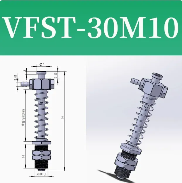 CRG Aluminum Suction Fittings VFS/VFM Size Head Suction Cup Holder STAR Suction Cup Holder, Manipulator Accessories-BOLTTE