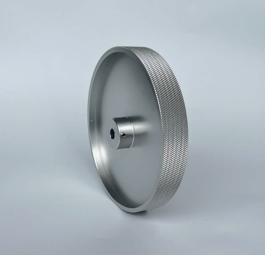 Knurled Metal Encoder Measuring Wheels, Aluminum and Steel original product view 4
