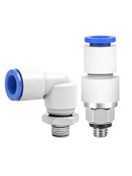 KSH KSL Accesorios Neumáticos Rotativos Rectos y en Ángulo 4-16 mm