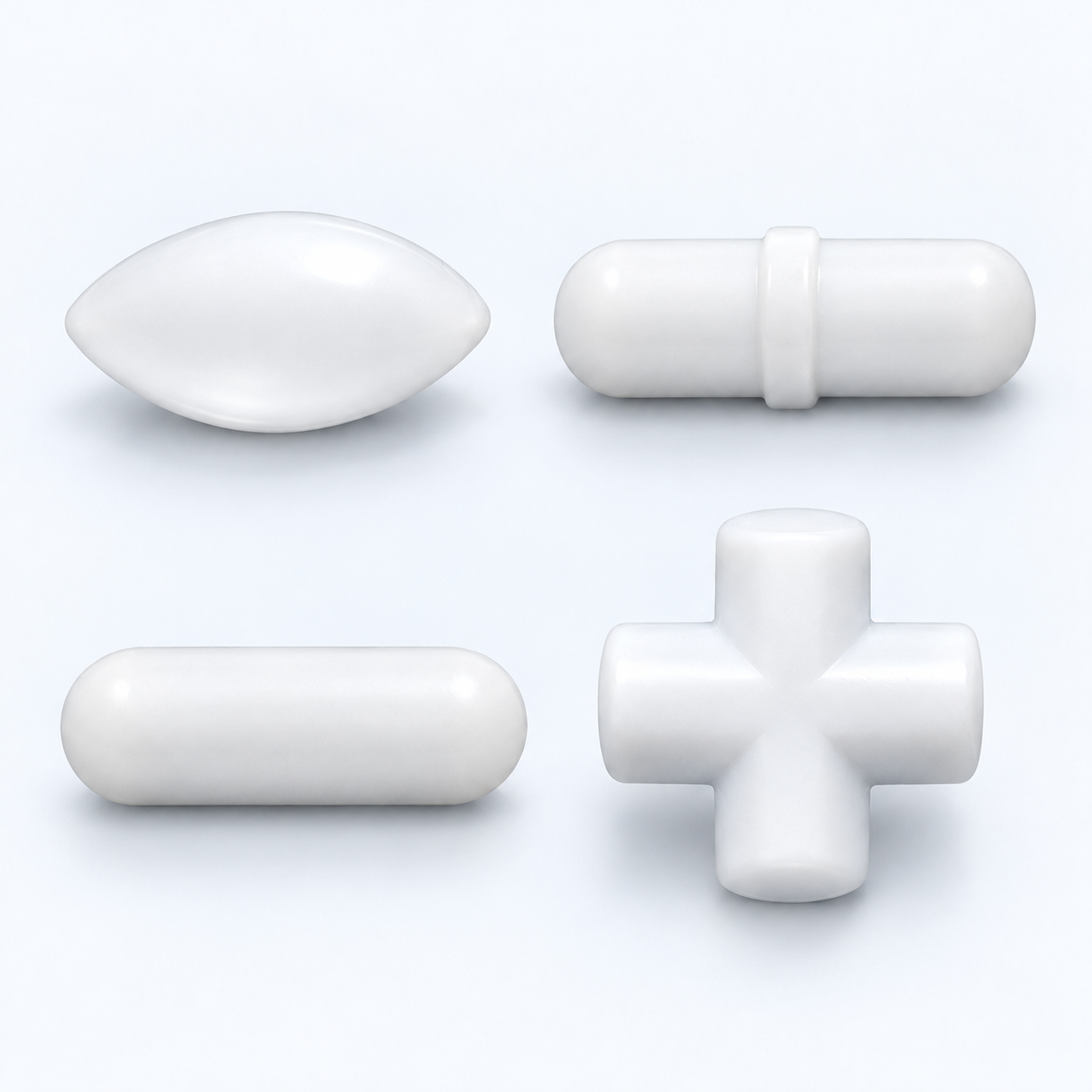 Supplier-designated high-temperature stir-bar family illustration