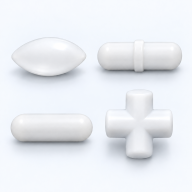 High-Temperature-Series PTFE Magnetic Stir Bars, A / B / C / Cross E