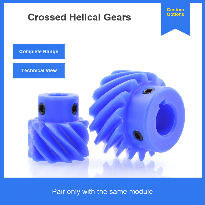 BOLTTE compatibility note: pair gears only with the same module