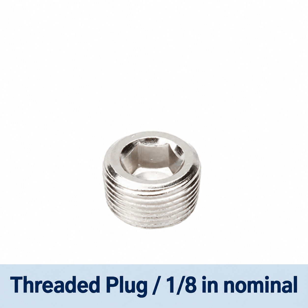 1/8 in Plug pneumatic component