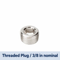 3/8 in Plug pneumatic component