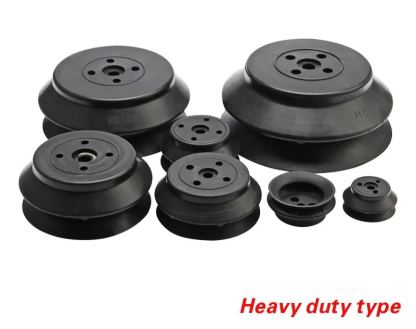 Mechanical arm vacuum suction cup industrial ZPT-HB40/50/63/80/100/125 double-layer silicone heavy-duty pneumatic-BOLTTE