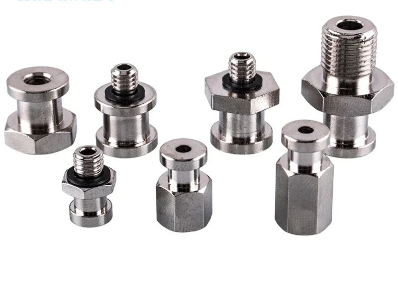 5PCS Manipulator Vacuum Sucker Fittings Hardware Adapter M4 M5 Thread Big Head Small Head Pneumatic Accessories Suction Cup Base-BOLTTE
