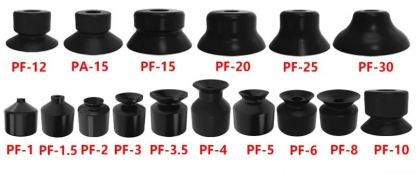 10pcs PFG Manipulator Accessories Vacuum Suction Cup for Injection Molding Machine Robot Hardware Silicone Suction Nozzle-BOLTTE
