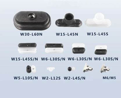 Pneumatic Suction Cup Long Vacuum Sucker Oval W5L10 Injection Molding Machine Manipulator Accessories-BOLTTE