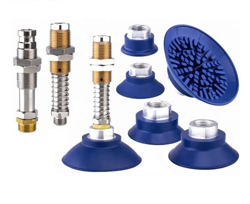 Pneumatic Robotic Vacuum Suction Cups SAF30/40/50/60/80/100/125 Single Layer Corrugated Sucker NBR Industrial Automation Parts-BOLTTE