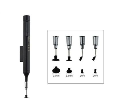 Anti-satic IC Pick-up Vacuum Sucker Pen + 4 Suction Headers for BGA SMD Work Reballing Aids-BOLTTE