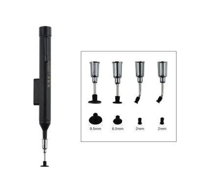 Anti-satic IC Pick-up Vacuum Sucker Pen + 4 Suction Headers for BGA SMD Work Reballing Aids-BOLTTE