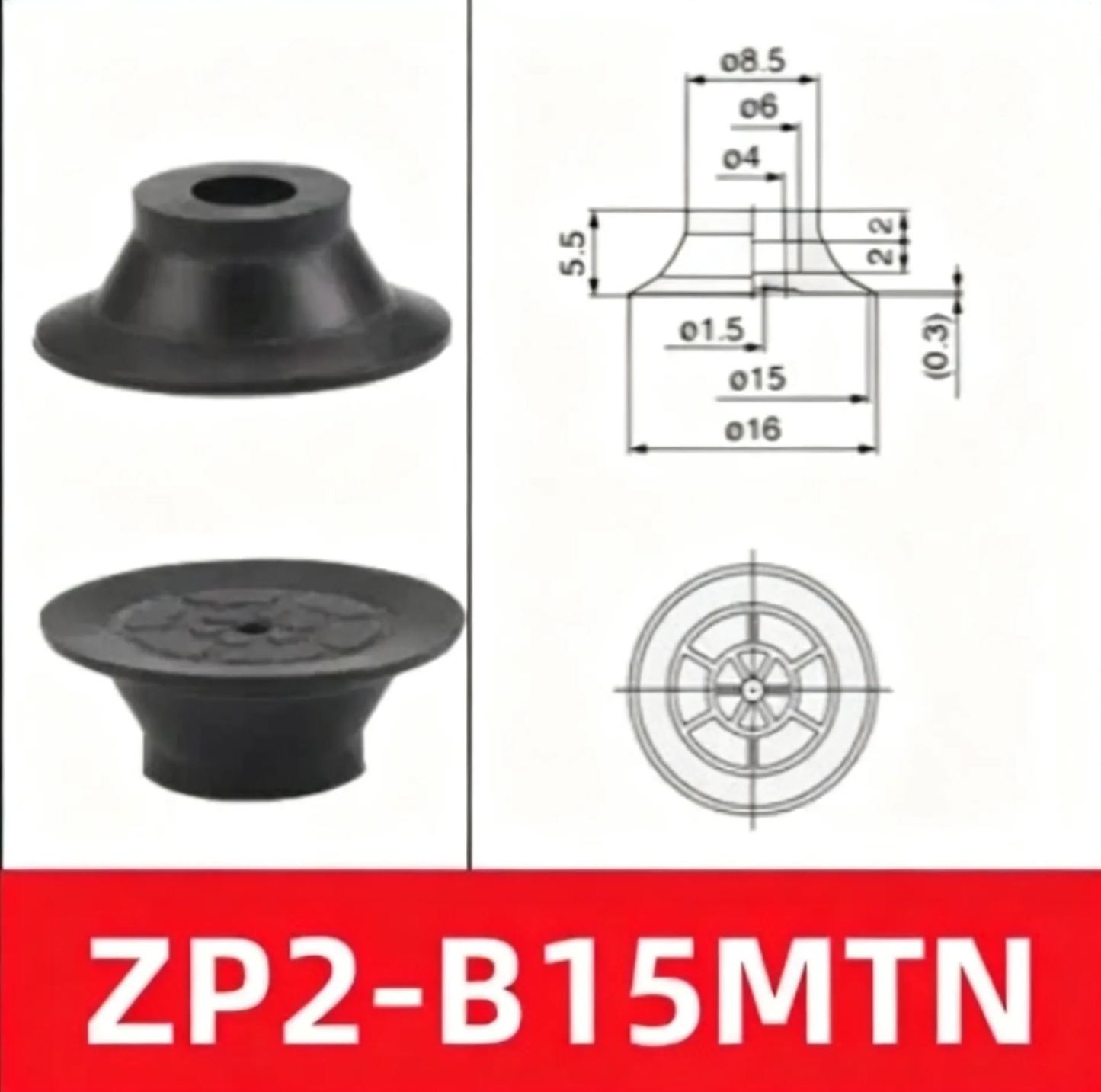  flat thin vacuum chuck zp2-b10zp2-b15zp2-b20zp2-b25zp2-b30.