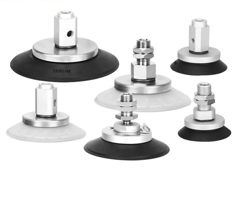 Vacuum Chuck ZP3E-Y32/40/50/63/100/125UM White Silicone Heavy Duty Vacuum Suction Cup-BOLTTE