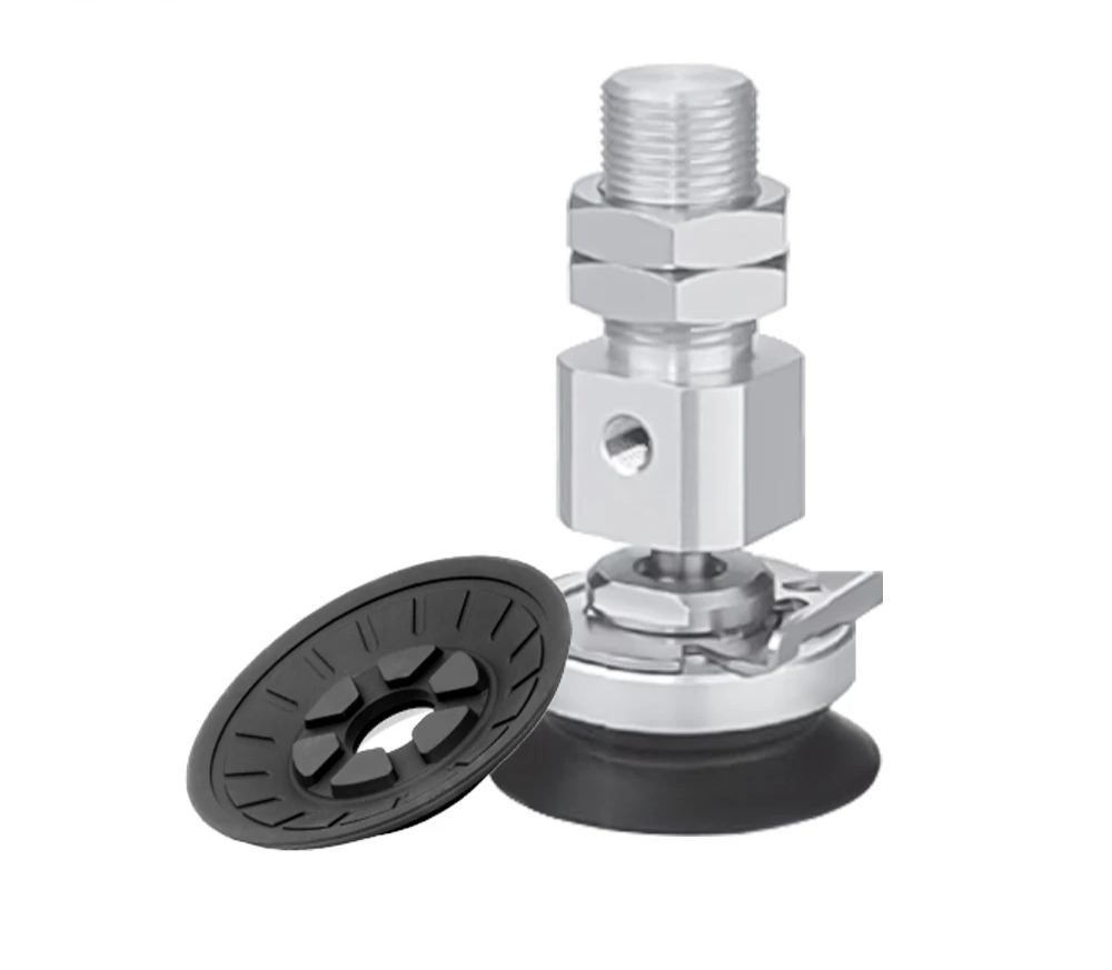 Vacuum Chuck ZP3E-Y32/40/50/63/100/125UM White Silicone Heavy Duty Vacuum Suction Cup-BOLTTE