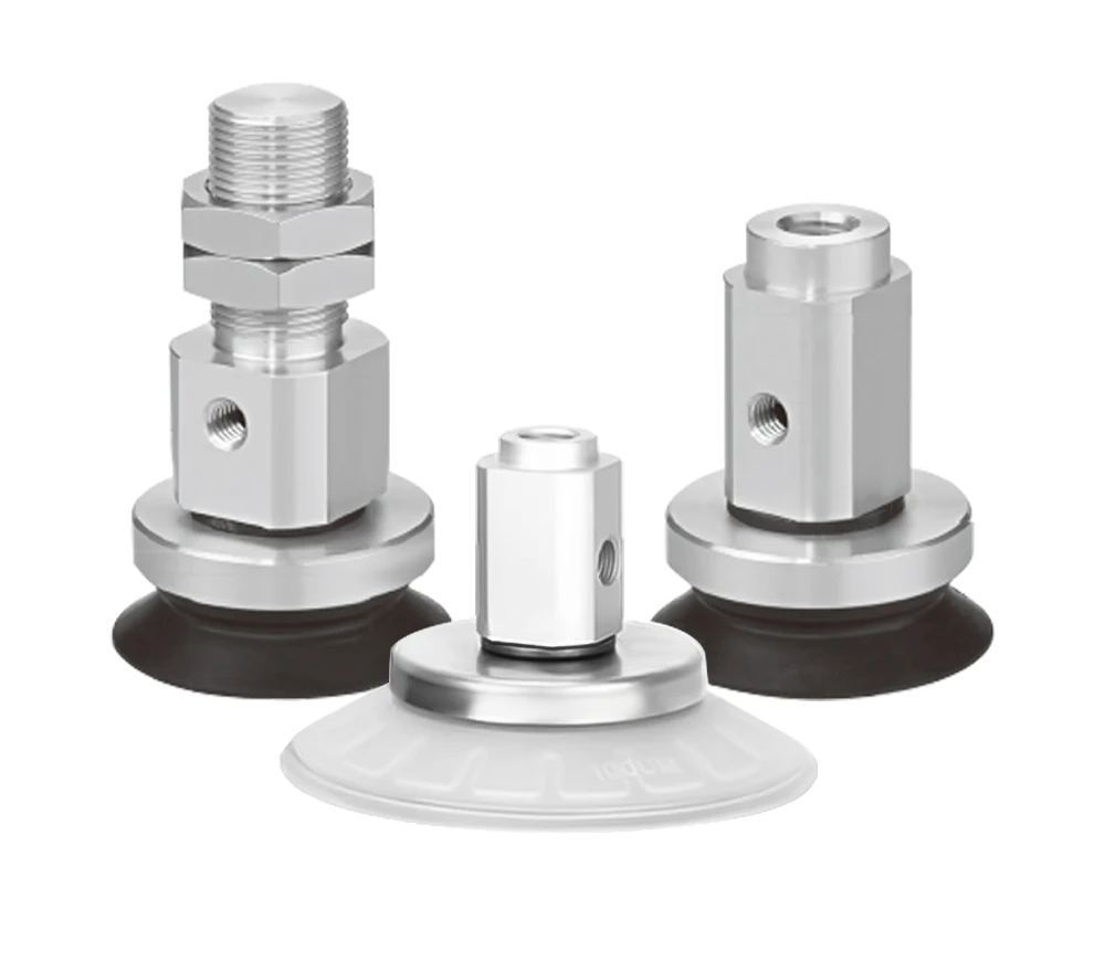 Vacuum Chuck ZP3E-Y32/40/50/63/100/125UM White Silicone Heavy Duty Vacuum Suction Cup-BOLTTE