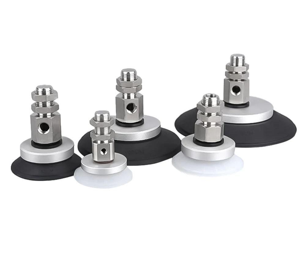 Vacuum Chuck ZP3E-Y32/40/50/63/100/125UM White Silicone Heavy Duty Vacuum Suction Cup-BOLTTE
