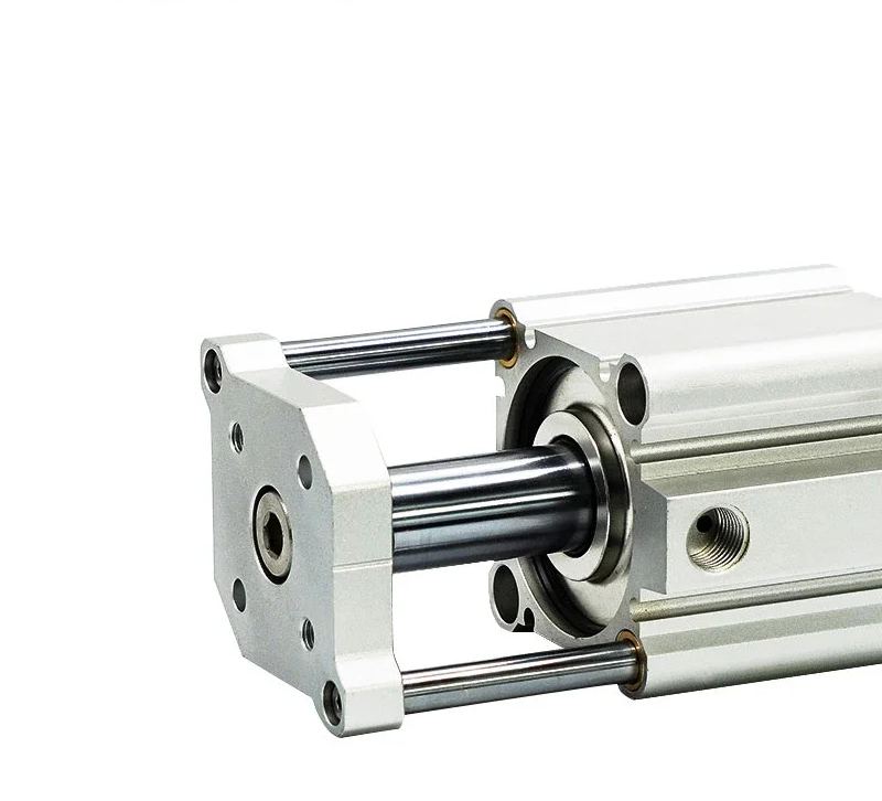 Air cylinder CQMB bore 20 Double Acting compact pneumatic rod guide cylinderstroke 5/10/15/20/25/30/35/40/45/50mm-BOLTTE