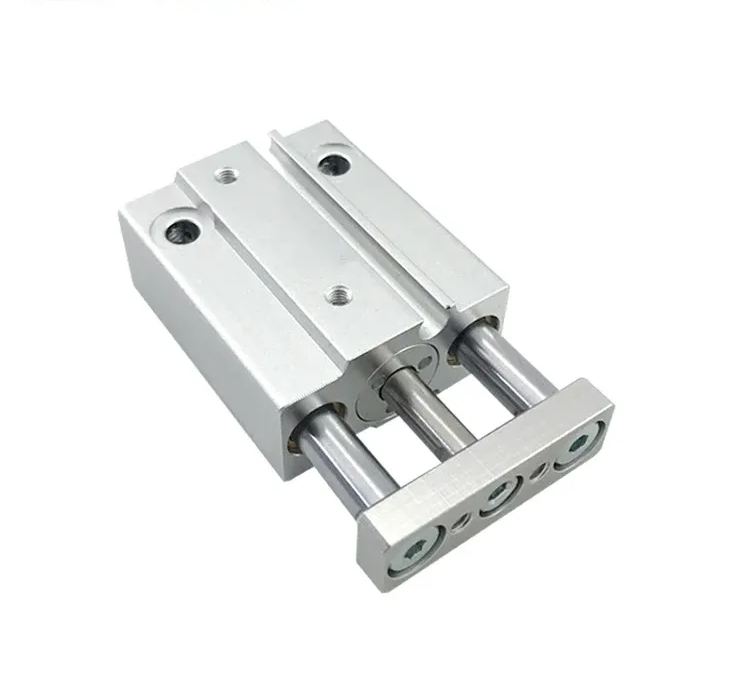 Mini 3 Rod Cylinder with Guide Rod Pneumatic Cylinder MGJ SMC Type MGJ6*5 MGJ6*10 MGJ6*15 MGJ10*5 MGJ10*10 MGJ10*15 MGJ10*20-BOLTTE