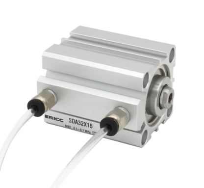 SDA 50 series  Pneumatic Compact air Cylinder Bore to 5 10 15 20 25 30 35 mm  Stroke High quality double acting cylinder