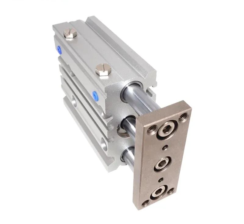 Compact guide cylinder Thin Three axis air pneumatic cylinder with guide rod MGPM bore 12 mm stroke 10-150mm MGPL12