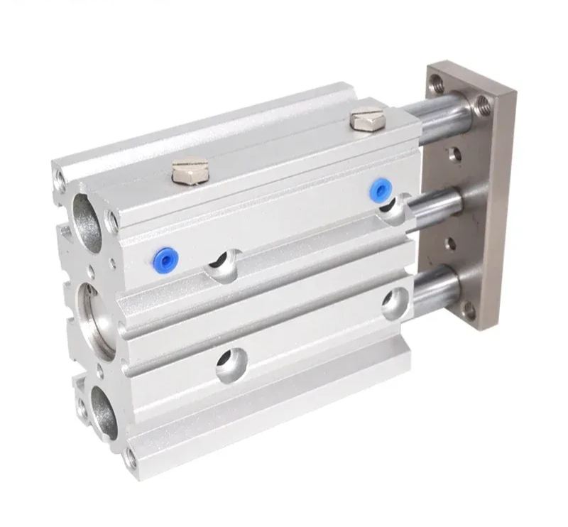 Compact guide cylinder Thin Three axis air pneumatic cylinder with guide rod MGPM bore 12 mm stroke 10-150mm MGPL12