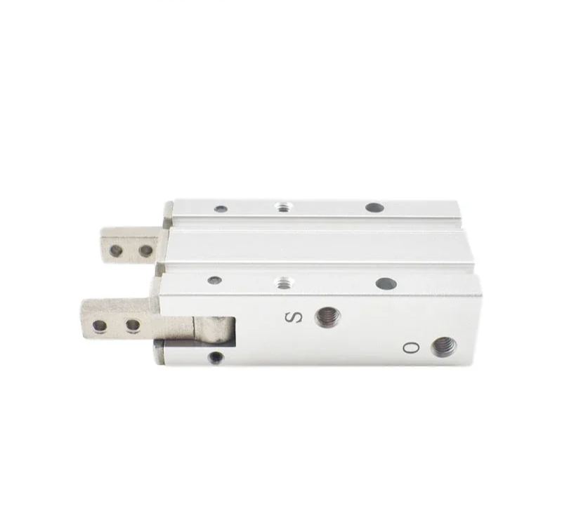 Y Type MHY2 - 10 16 20 25D Double Acting Pneumatic Gripper 180 Degree Angular Style Aluminium Clamps Bore 10-25mm