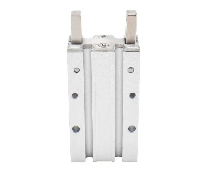 Y Type MHY2 - 10 16 20 25D Double Acting Pneumatic Gripper 180 Degree Angular Style Aluminium Clamps Bore 10-25mm
