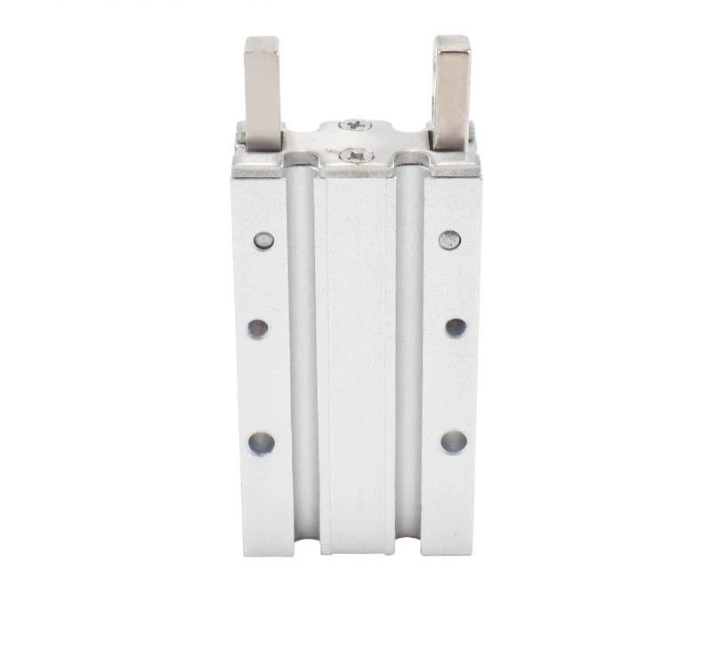 Y Type MHY2 - 10 16 20 25D Double Acting Pneumatic Gripper 180 Degree Angular Style Aluminium Clamps Bore 10-25mm