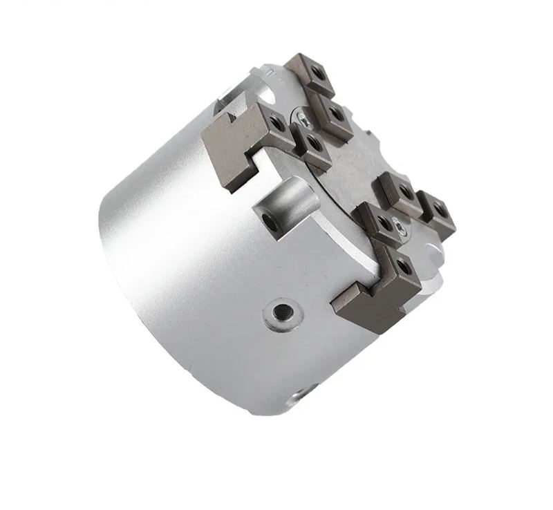 Pneumatic Claw Two Claws Three Claws Four Claws Finger Cylinder MHS2/3/4-16D20D25D32D40D Clamping Chuck