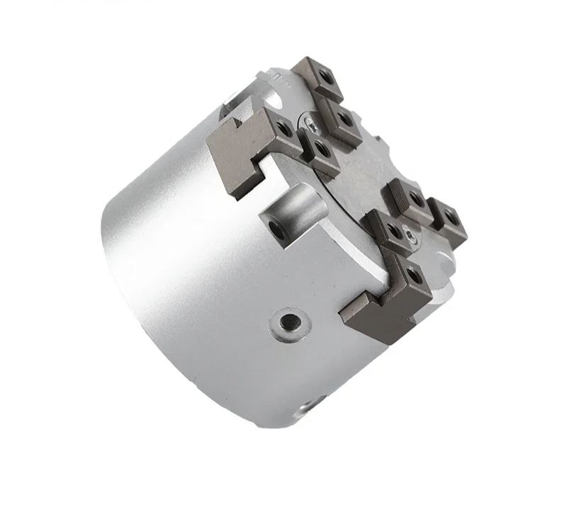 Pneumatic Claw Two Claws Three Claws Four Claws Finger Cylinder MHS2/3/4-16D20D25D32D40D Clamping Chuck