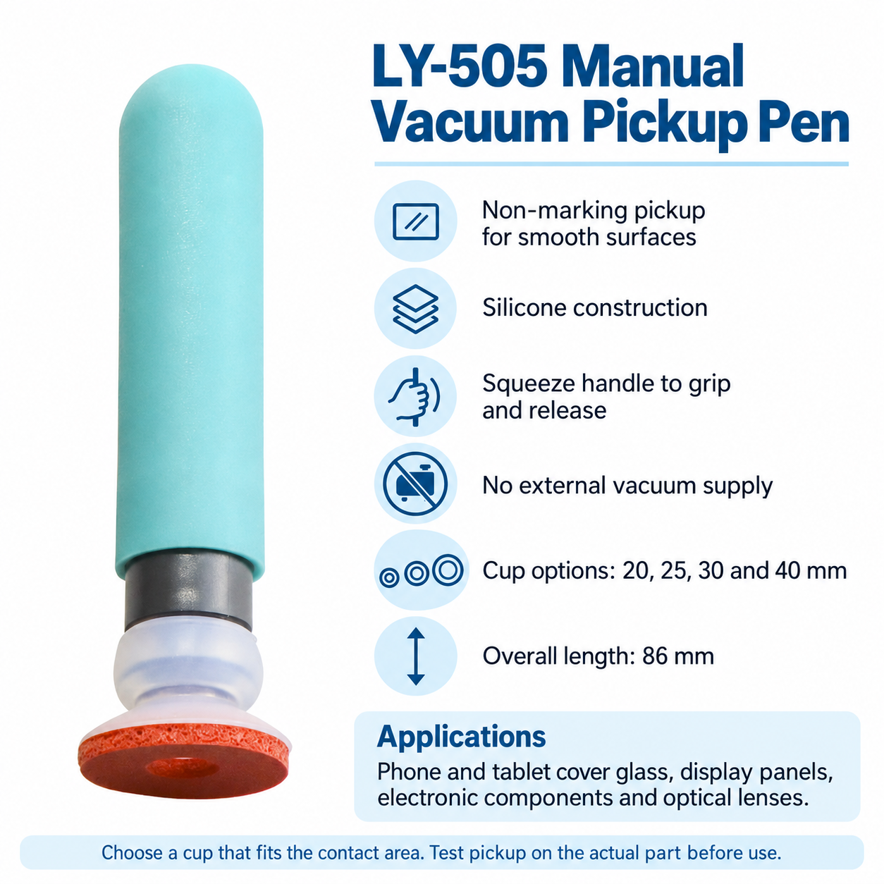 LY-505 vacuum pickup pen features and applications