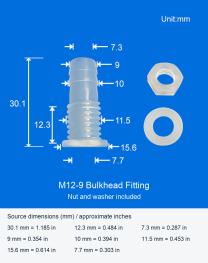 M12-9 / Nut and Washer
