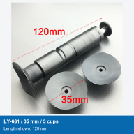 LY-661 Manual Vacuum Pickup Tools with Three Cups, 35-50 mm