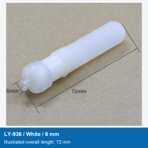 LY-936 White Manual Vacuum Pickup Bulbs, 6-50 mm