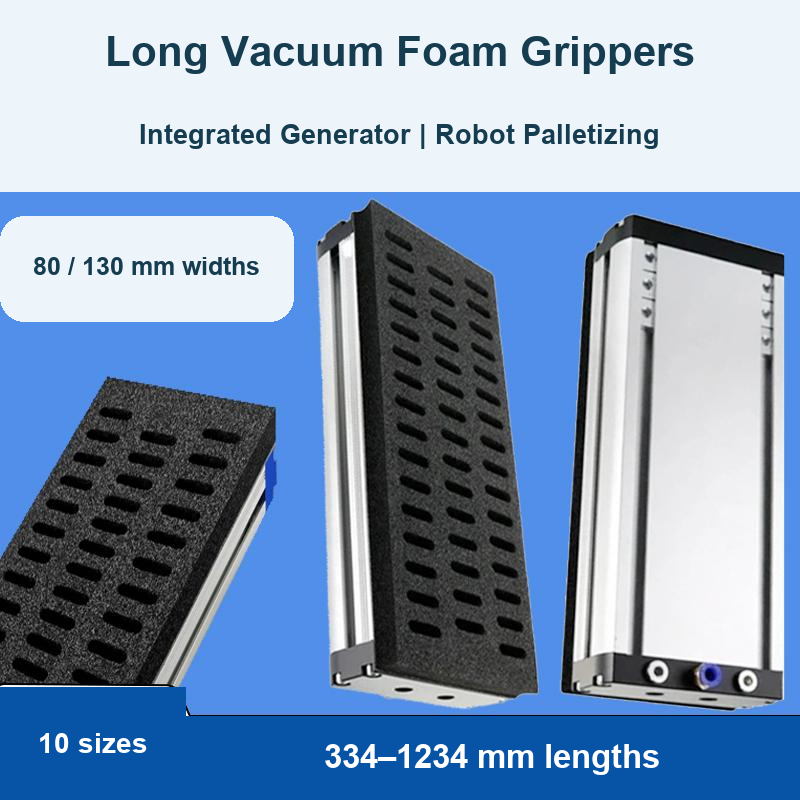 Long Vacuum Foam Grippers vacuum foam gripper