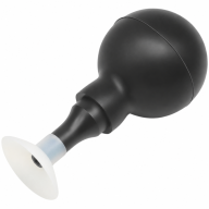 T-1830 Manual Silicone Vacuum Pickup Bulbs, Black & White, 18–30 mm