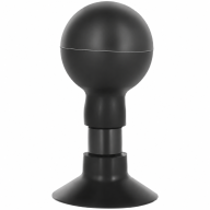 T-1831 Manual Silicone Vacuum Pickup Bulbs, Black & White Cups, 4–50 mm