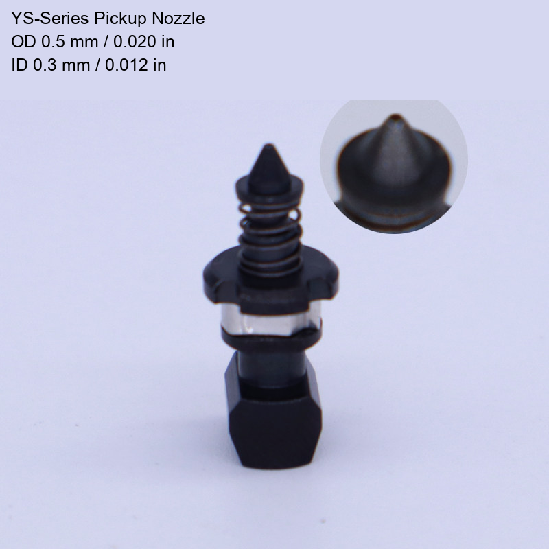 YS-series vacuum pickup nozzle 4: original product photograph in English