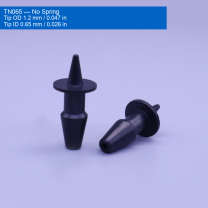 TN065 No Spring — Tip OD 1.2 mm / 0.047 in, ID 0.65 mm / 0.026 in