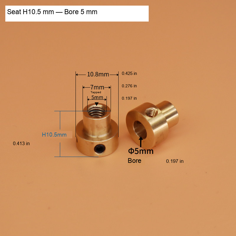 Vacuum pickup connector sleeve or seat dimension photograph 2: original product photograph in English