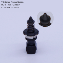 YS Tip — OD 0.7 / ID 0.4 mm (0.028 / 0.016 in)
