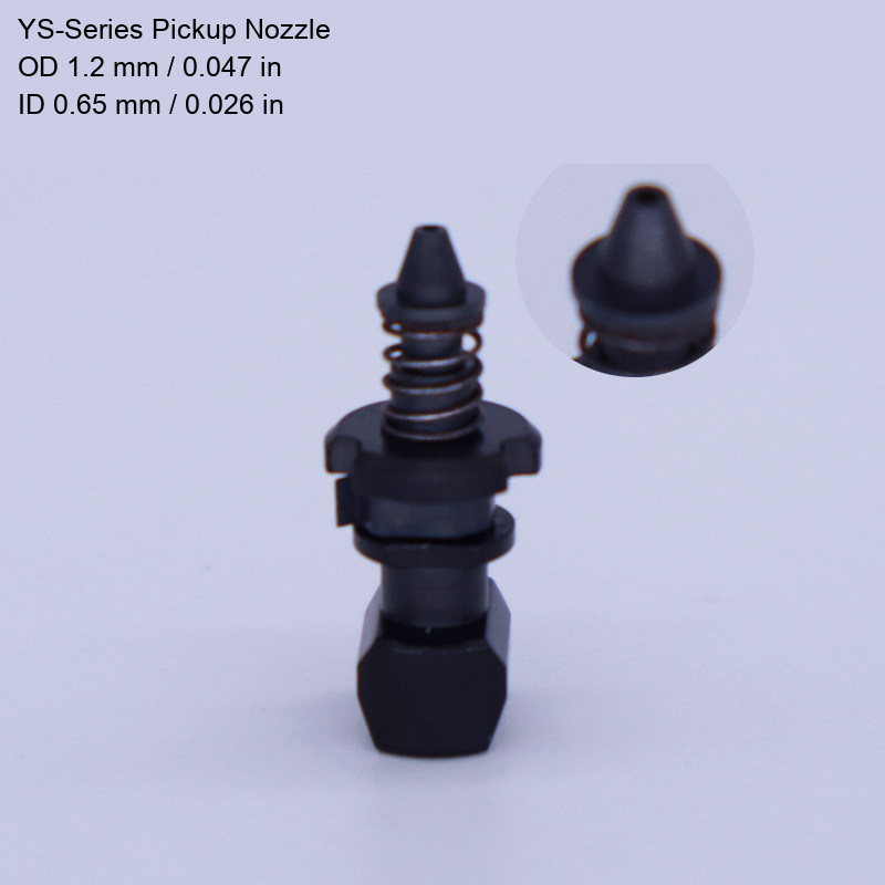 YS-series vacuum pickup nozzle 6: original product photograph in English