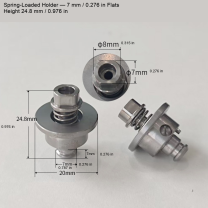 Holder — 7 mm / 0.276 in Flats, H24.8 mm / 0.976 in