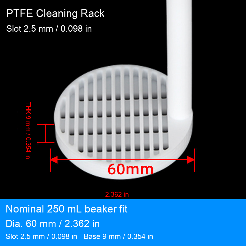 D60 mm (2.362 in) / Slot 2.5 mm (0.098 in)