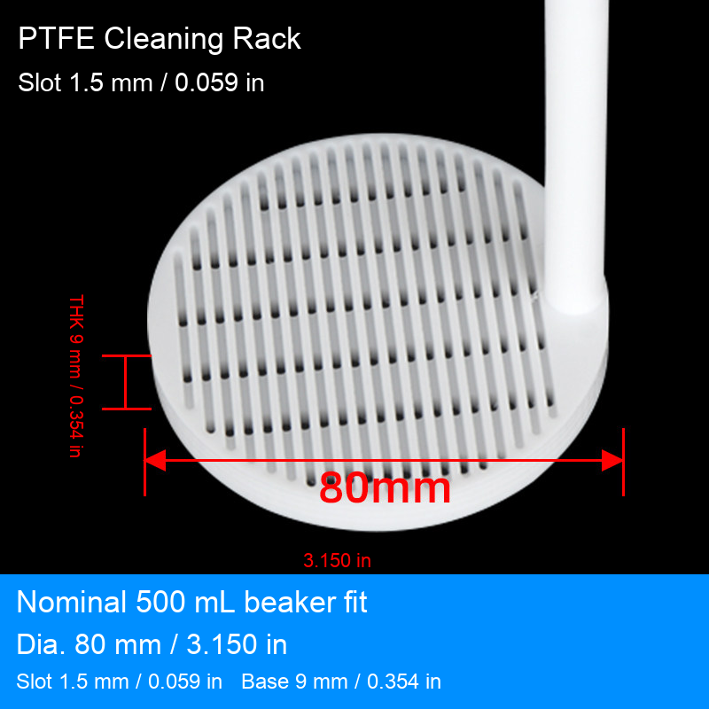D80 mm (3.150 in) / Slot 1.5 mm (0.059 in)